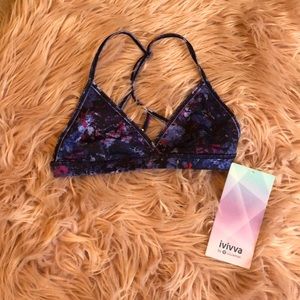NWT Ivivva tranquil spirit bra size 10